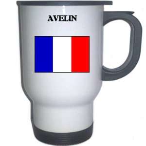  France   AVELIN White Stainless Steel Mug Everything 