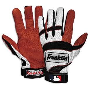 Franklin Mens AVS 2 Microvent Batting Glove ( sz. XXL, Pearl/Copper )