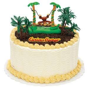  Party Supplies   Curious George Cake Toppers Toys & Games