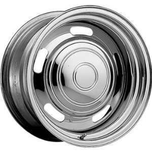 Pacer Rallye 15x10 Chrome Wheel / Rim 6x5.5 with a  32mm Offset and a 