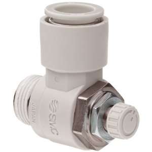SMC AS2201F 02 06S Air Flow Control Valve with Push to Connect Fitting 