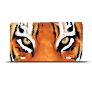  Tiger Eyes Eye Tigers Novelty Airbrushed Metal License 