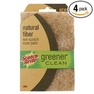  Scotch Brite Greener Clean Non Scratch Scour Pads, 3 Count 