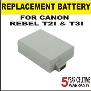 Rechargeable High Capacity Lithium Replacement Battery for Canon LP E8 