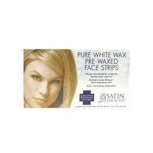  Pure White Wax Pre Waxed Face Strips Beauty