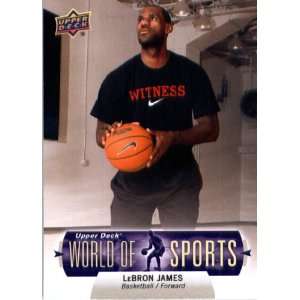  Deck World of Sports Card (ShortPrint) #321 LeBron James St. Vincent 
