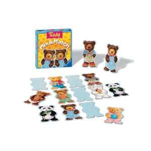    Ravensburger Teddy Mix & Match   Childrens Game Toys & Games