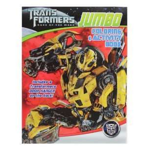  Transformers Dark of the Moon Coloring & Activity Books (4 