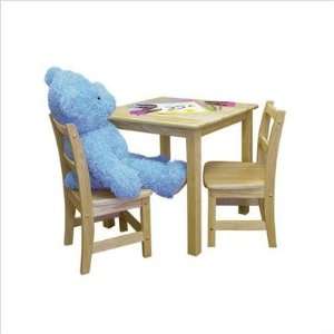  ECR4Kids ELR 0461 30 Square Hardwood Kids Table & Chair 