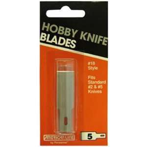  American Safety Razor Co 66 0518 #18 Hobby Blades 5 Pack 