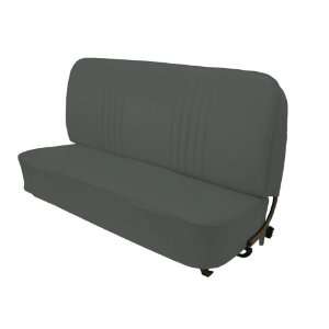  Acme U105P 0702 Front Charcoal Vinyl Bench Seat Upholstery 