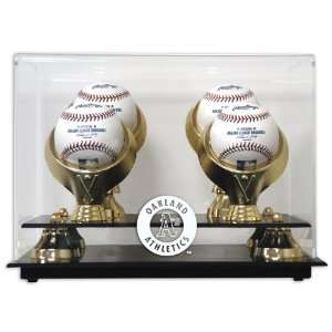  Golden Classic MLB Four Baseball Athletics Logo Display 