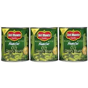 Del Monte Fresh Cut Cut Green Beans, 28 oz, 3 pk  Grocery 
