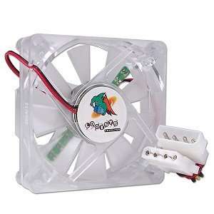  Logisys Stove LED Fan   80mm (BLUE / GREEN) Electronics