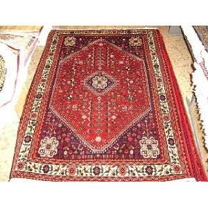    3x5 Hand Knotted Abadeh Persian Rug   50x35