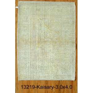    3x4 Hand Knotted Kaisary Turkey Rug   30x40