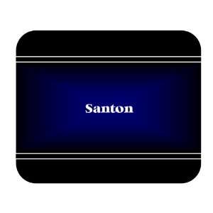  Personalized Name Gift   Santon Mouse Pad 