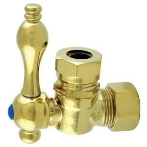   Iron Pipe Size. X 1/2 Or 7/16 Slip Joint Angle Stop Shut Off Valve