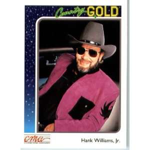  1992 Country Gold Trading Card #54 Hank Williams Jr. In a 