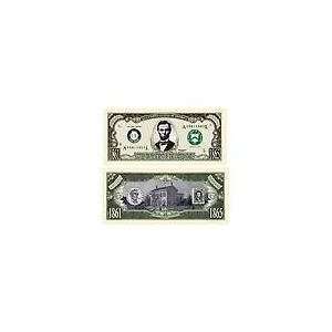   Abe) Million Dollar Bill (pack Of 100) Pack of 100 pcs Electronics