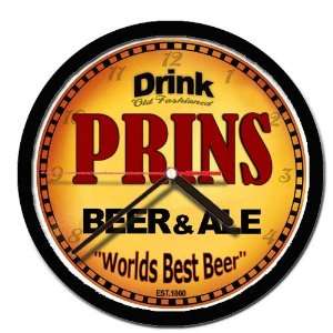  PRINS beer and ale cerveza wall clock 