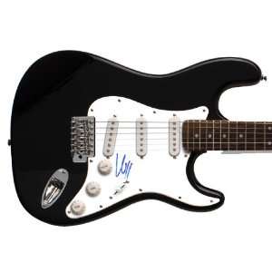  Black Eyed Peas Will.i.am Signed Guitar Dual Certified PSA 