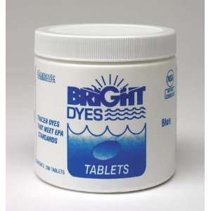  BRIGHT DYES 101102 Dye Tracer Tablet,Blue,200 Tablets 