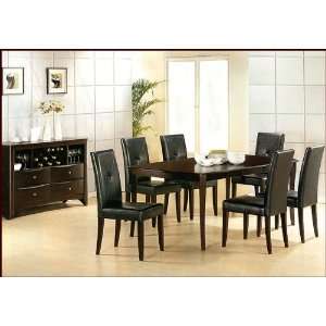  Cappuccino Finish Dining Room Set CO 101121s Furniture 