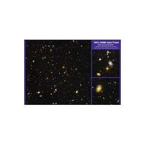 NASA Hubble Ultra Deep Field (HUDF) Poster  Industrial 