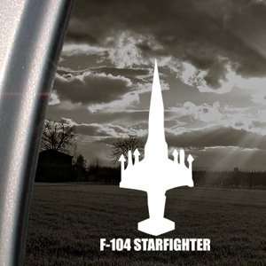  F 104 STARFIGHTER Decal Military Soldier Car Sticker 