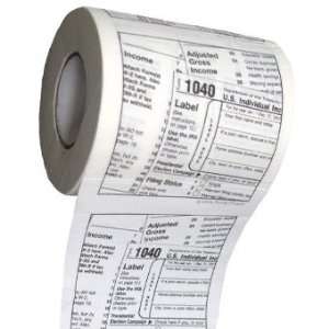  1040 Income Tax Toilet Paper