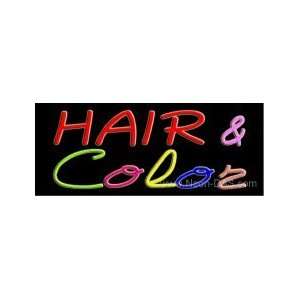  Hair Color Neon Sign 13 x 32