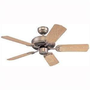 Homeowners Select Ceiling Fan in Brushed Pewter Finish Roman Bronze 