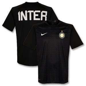 2011 Inter Milan Pre Match Top   Black 