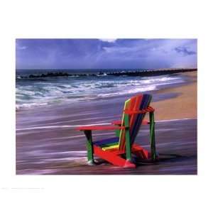    Chair Finest LAMINATED Print Mike Jones 28x22