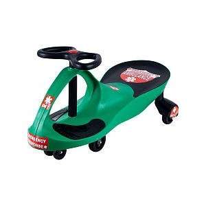  Lil Rider Green Responder Ambulance Wiggle Ride On Car 