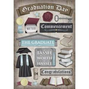  Graduation Cardstock Stickers Commencement Arts, Crafts 