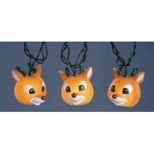  Rudolph the Red Nosed Reindeer Christmas Light String Set 