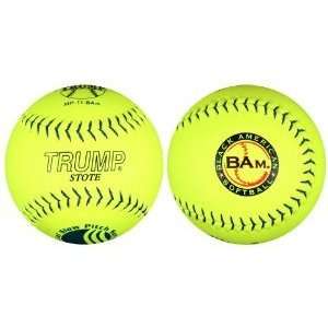  Trump MP 11 BAM 11 inch USSSA Approved Yellow Leather Softball 