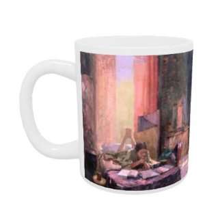  Those A Levels (oil on canvas) by Bob Brown   Mug 