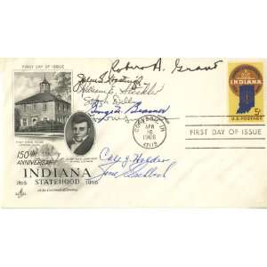  U.S. Judges from Indiana of the 1960s Autographed First 