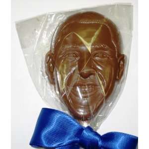 12 Piece Set of Obama Gourmet Chocolate Pops  Grocery 