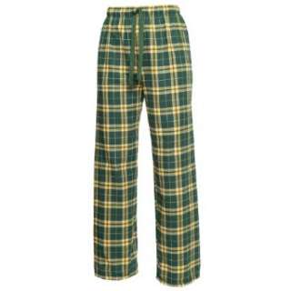  Boxercraft Green & Gold Flannel Tie Cord Pants for Sports 