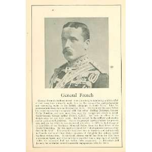  1900 Print British Major General George Arthur French 