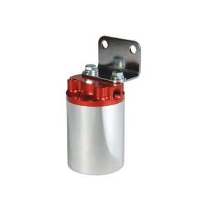  Aeromotive 12318 100 Micron Red Polished Canister Fuel 