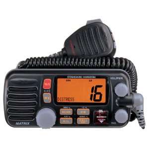   STD GX1280SAB1S Waterproof VHF Marine Radio (Black)