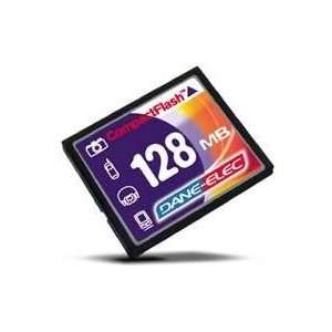  Dane Elec   Flash memory card   128 MB   CompactFlash 