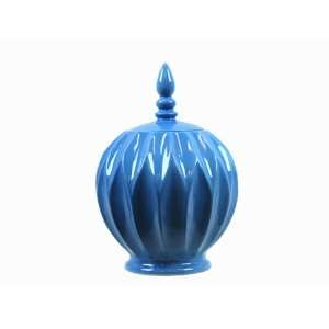  UTC 21087 Light Blue Ceramic Jar with Lid