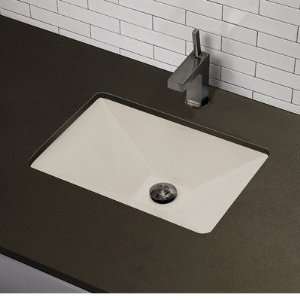DecoLav 1409 Classically Redefined Pyramidal Undermount Bathroom Sink 