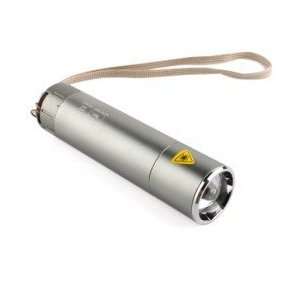   Flashlight 1 mode 1xaa/14500(not Included) Silver